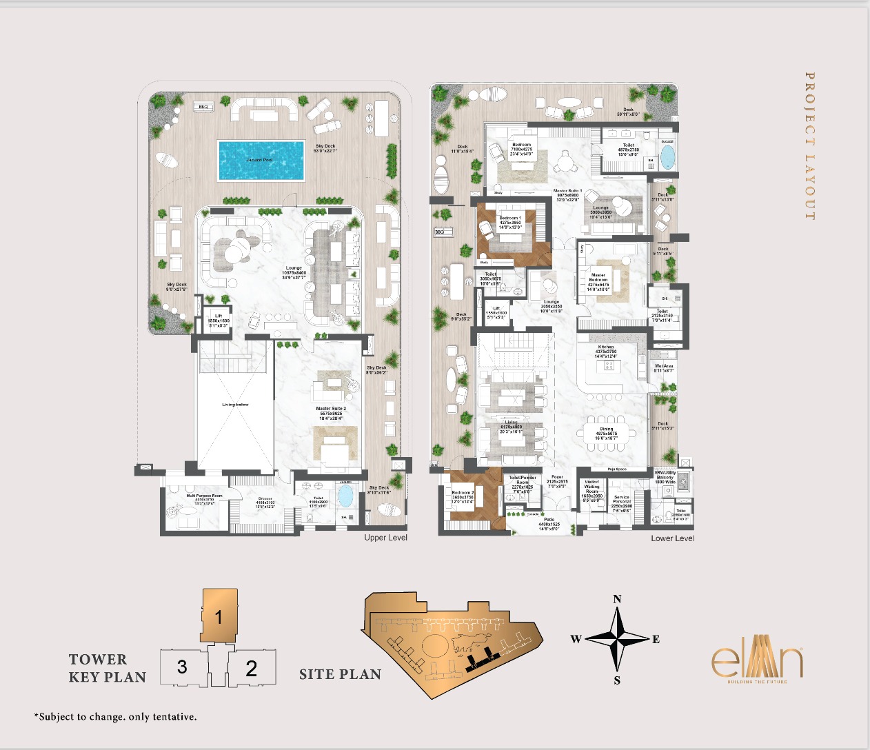 Elan The Emperor Floor Plan