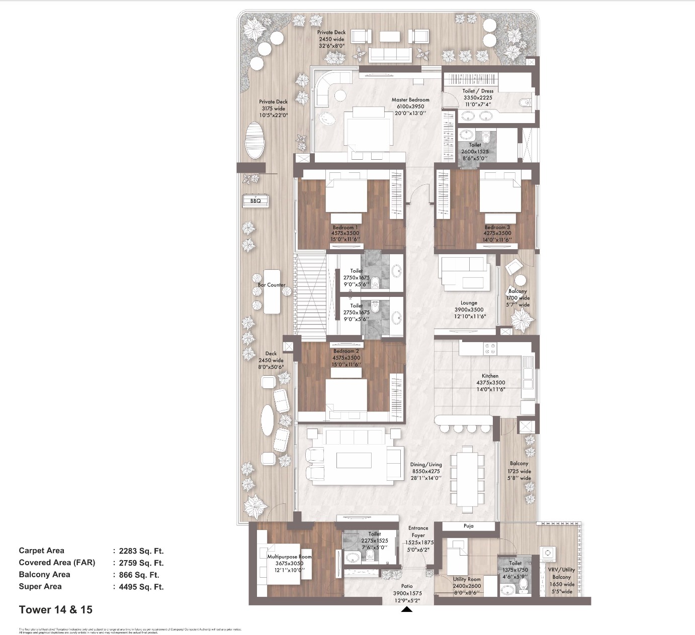 Elan The Presidential Floor Plan