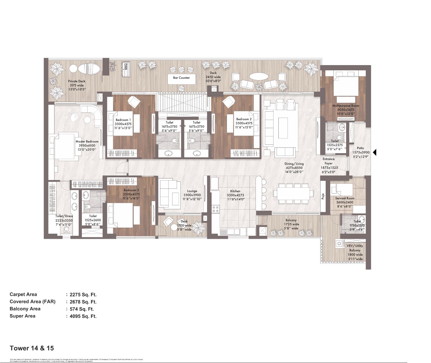Elan The Presidential Floor Plan
