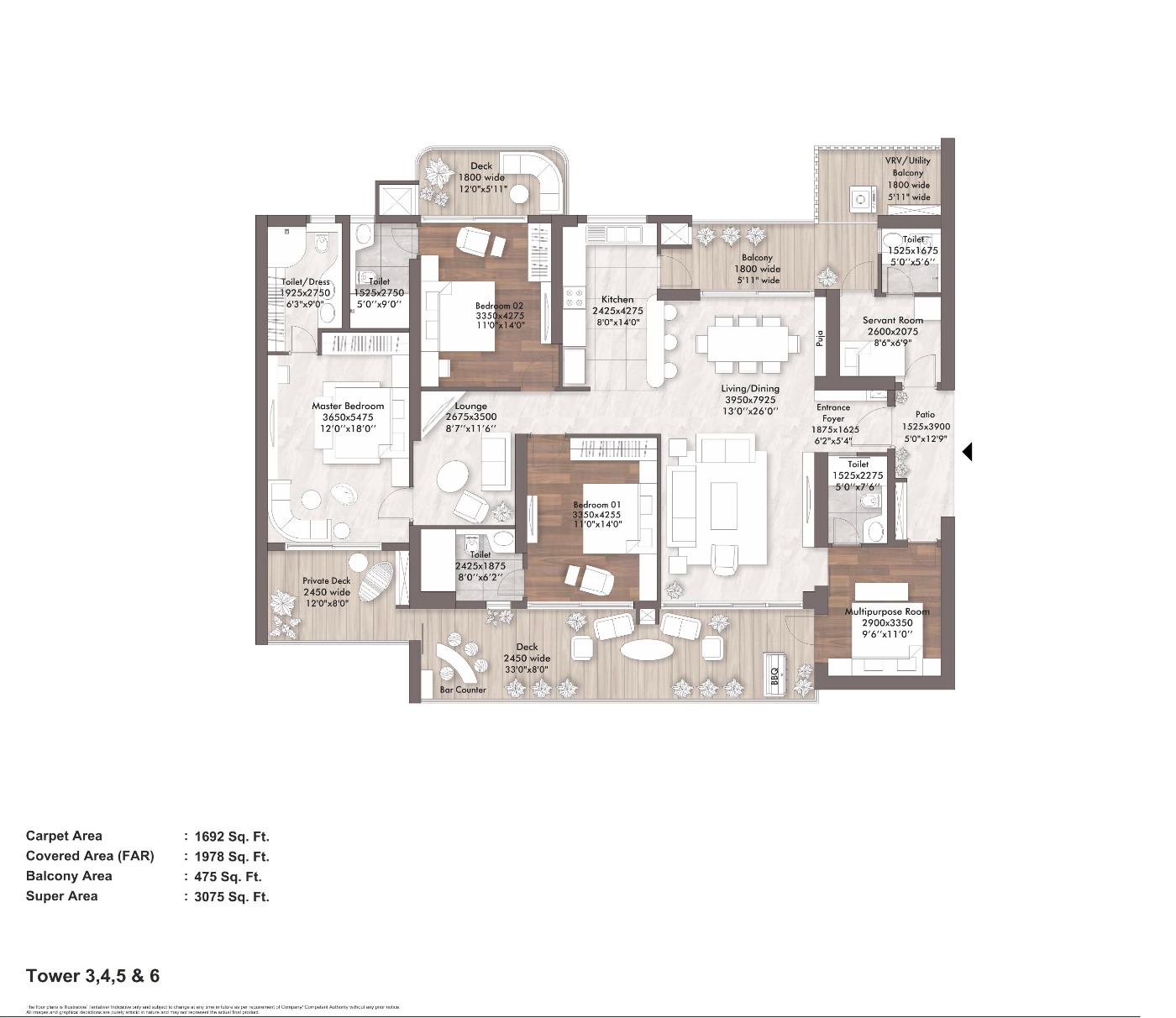 Elan The Presidential Floor Plan