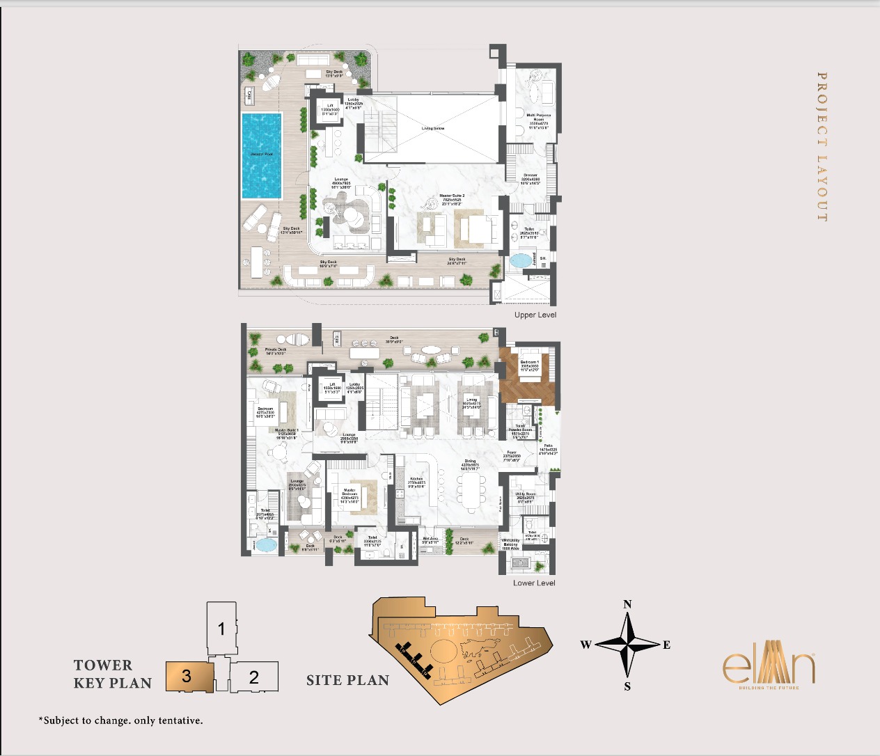 Elan The Emperor Floor Plan